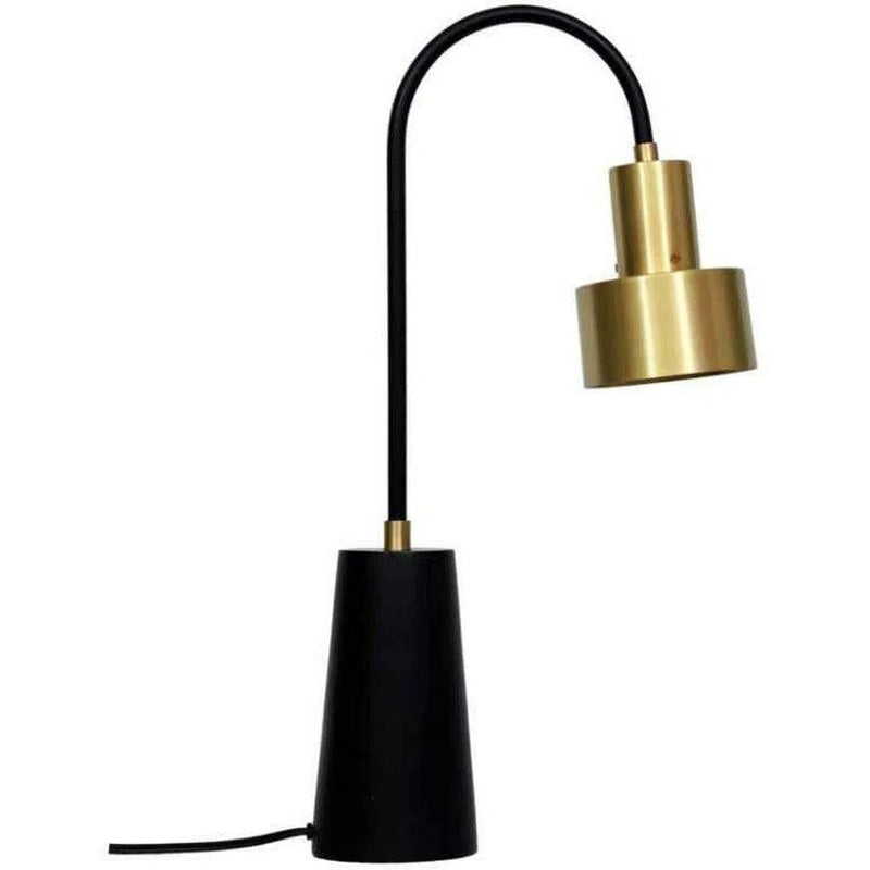 20 Inch Table Lamp Gold Art Deco Table Lamps LOOMLAN By Moe's Home