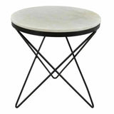 20 Inch Side Table Black Black Contemporary - LOOMLAN - Moe's Home - Side Tables