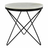 20 Inch Side Table Black Black Contemporary - LOOMLAN - Moe's Home - Side Tables