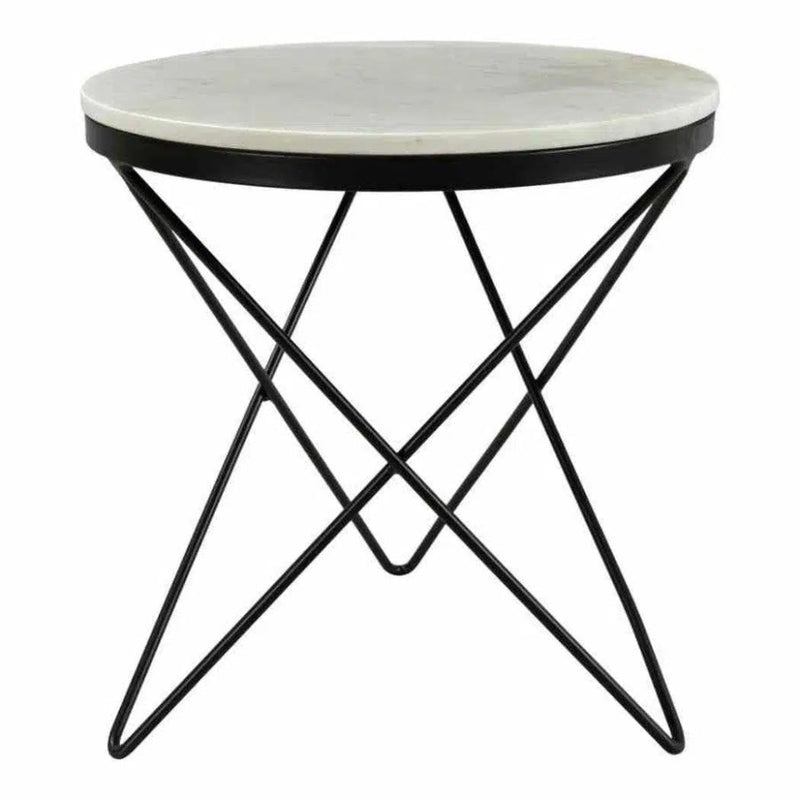 20 Inch Side Table Black Black Contemporary - LOOMLAN - Moe's Home - Side Tables