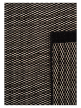 Asko Black Wool Area Rug By Linie Design
