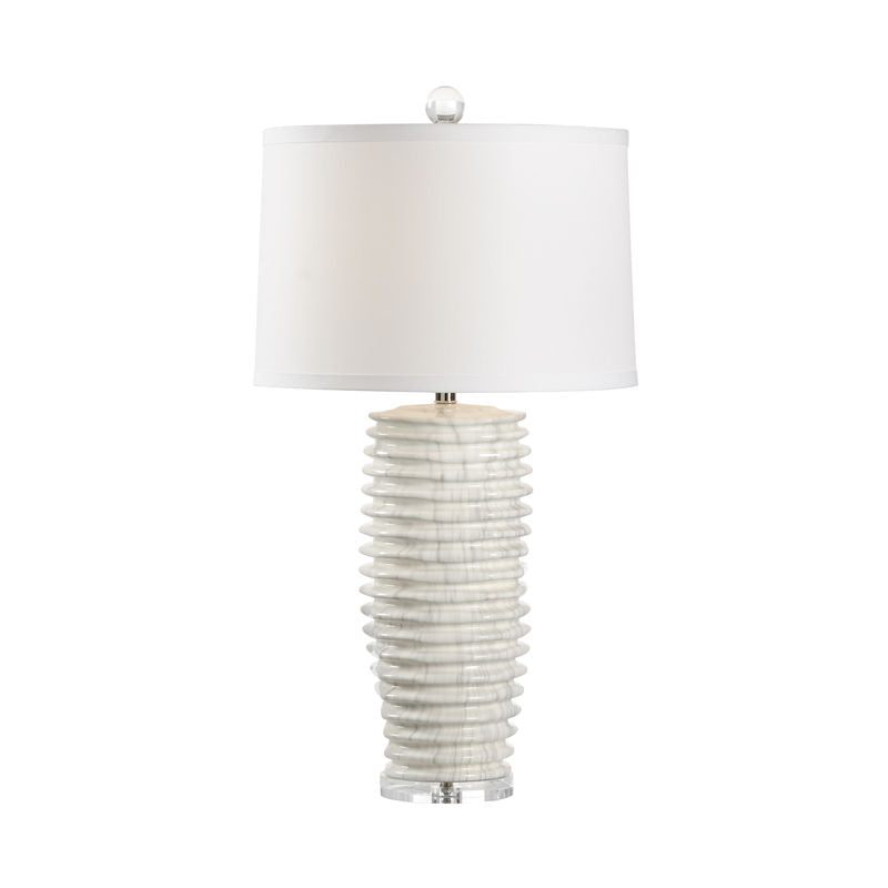 Colorado Ribbed Texture Italian Design Table Lamp