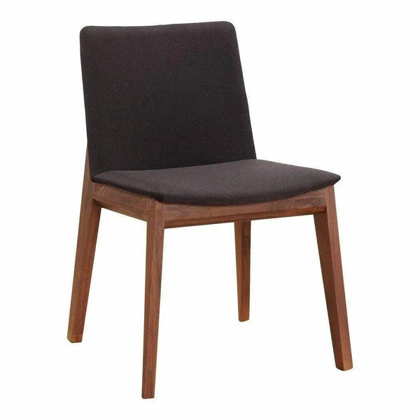 Deco Polyester Upholstered Modern Dining Chair (Set Of 2)