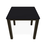 21" Square Marine Grade Polymer End Table