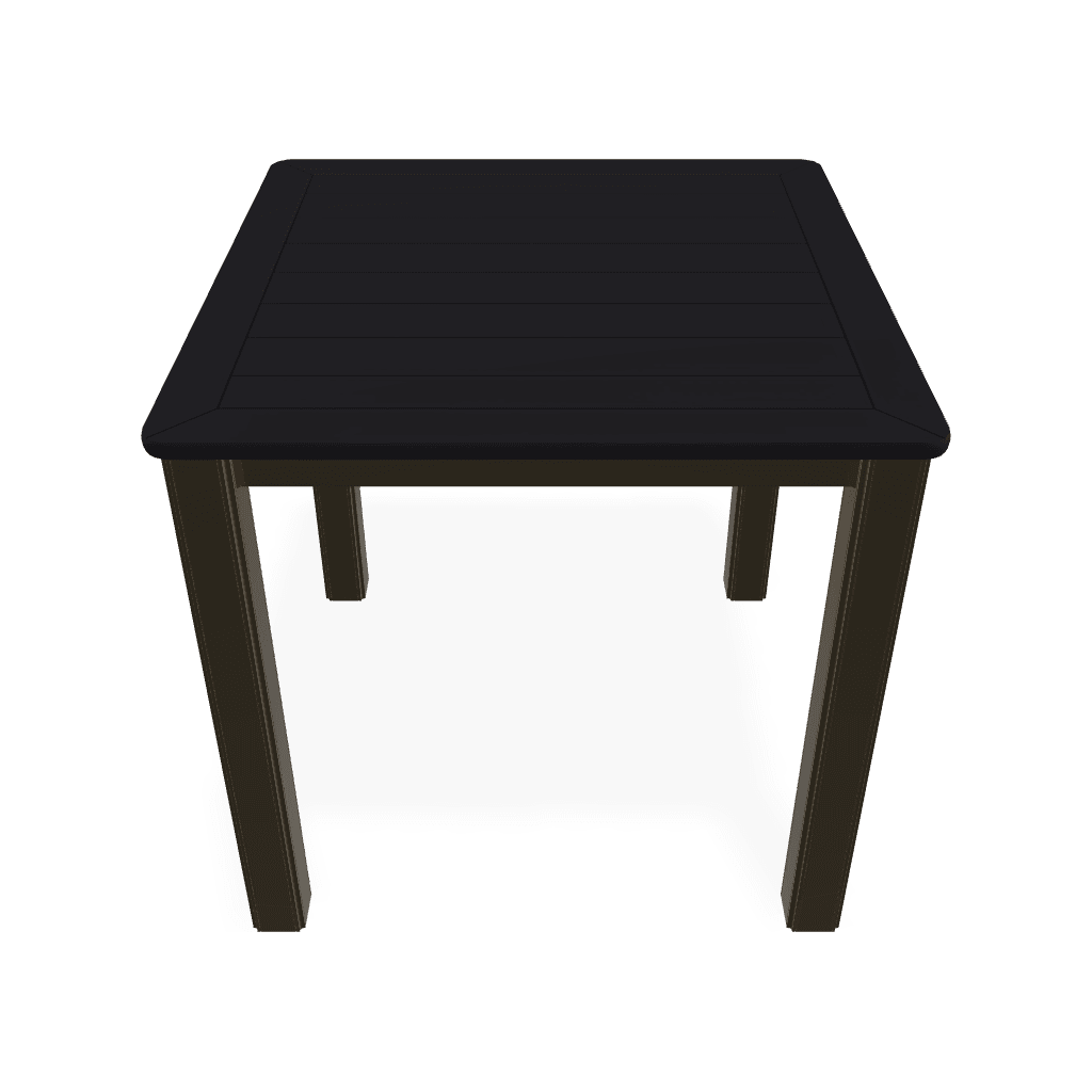 21" Square Marine Grade Polymer End Table