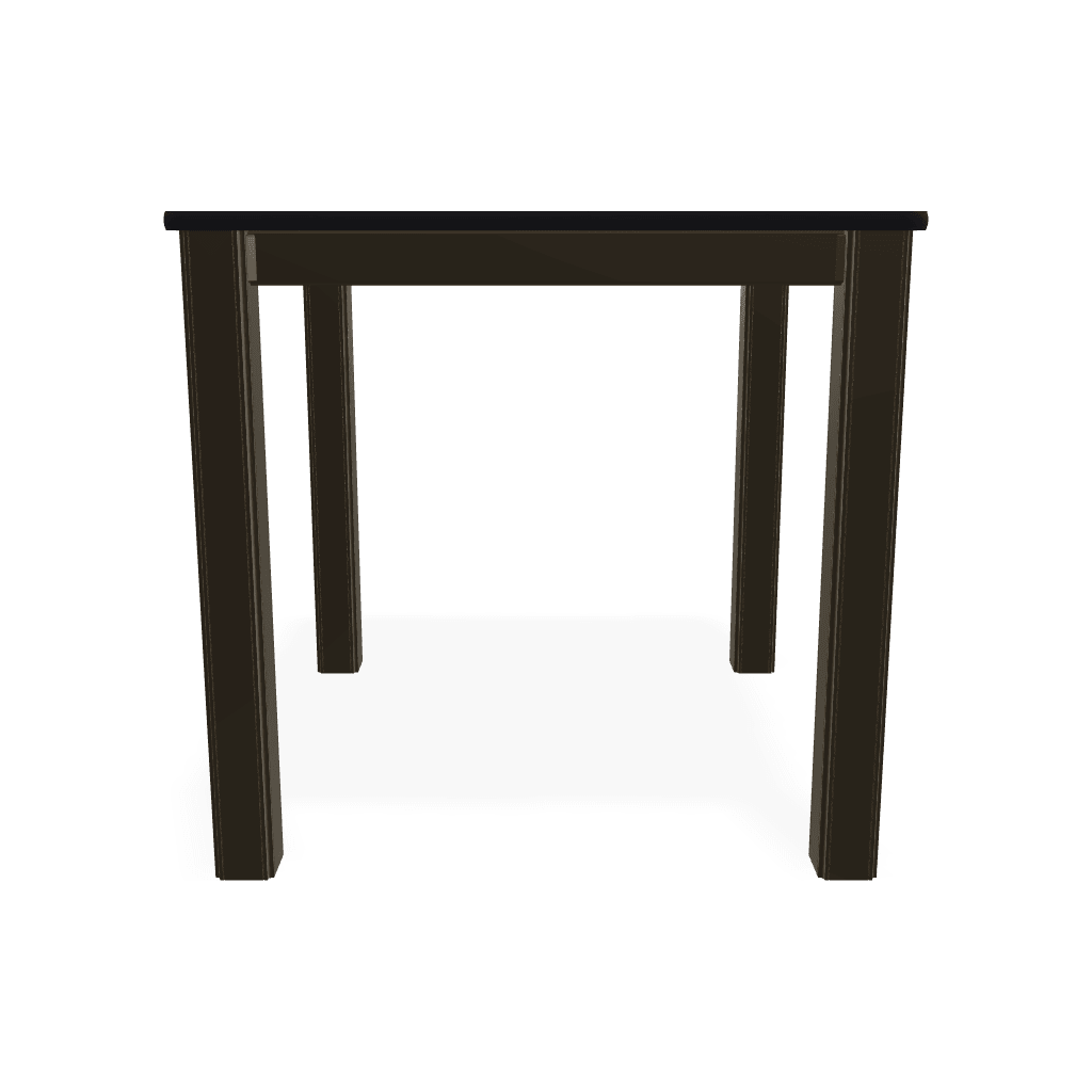 21" Square Marine Grade Polymer End Table