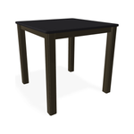 21" Square Marine Grade Polymer End Table