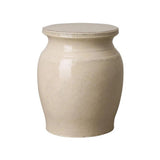 22 in. Koji Ceramic Outdoor Garden Stool