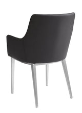 Chase Leather Upholstered Dining Armchair