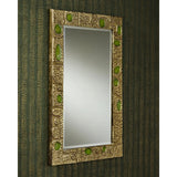 23.75" Beau Monde Gold Frame Wall Mirror