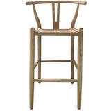 24 Inch Counter Stool Natural Scandinavian Counter Stools LOOMLAN By Moe's Home