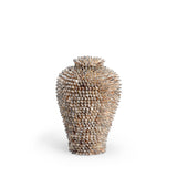 Natural Shell Texture Decorative Vase