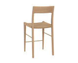 Bondi Rope Upholstered Wooden Counter Stool