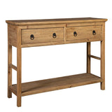 Eldorado Wooden Brown Rectangular Console Table