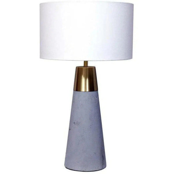 25 Inch Lamp Grey Contemporary - LOOMLAN - Moe's Home - Table Lamps