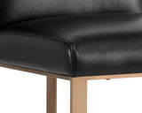 Dean Leather Upholstered Counter Stool