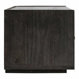 26.5 Inch Nightstand Grey Contemporary