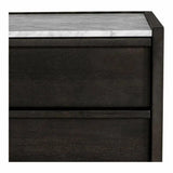 26.5 Inch Nightstand Grey Contemporary