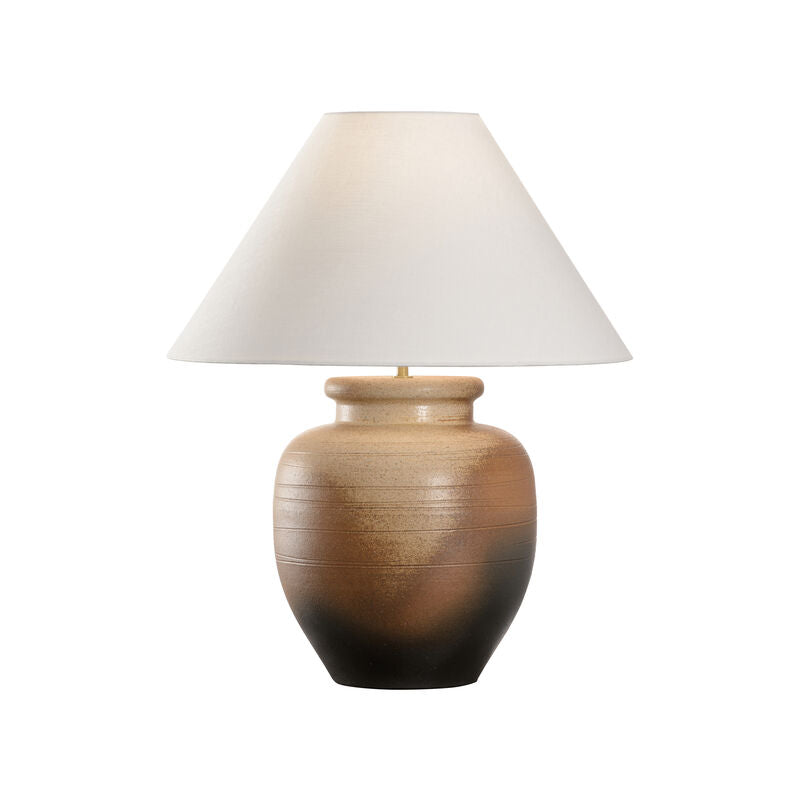 Rika Brown Japanese Craftsmanship Table Lamp