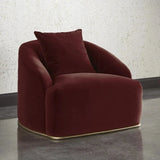 Astrid Fabric Upholstered Armchair