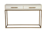 Duchess Wooden Cream Rectangular Console Table