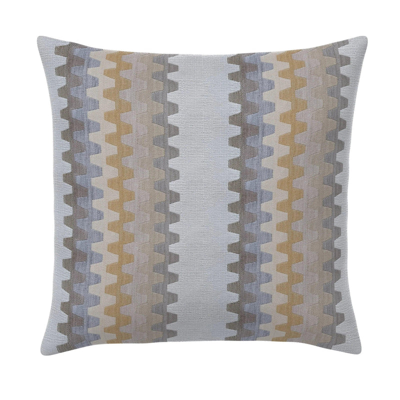 Biscotti Accordian Geo Handmade Outdoor Pillow