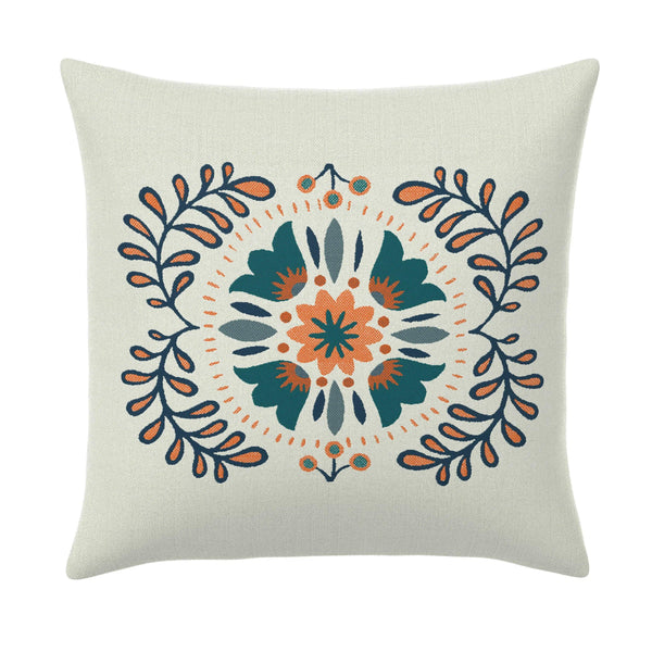 Otomia Medallion Resort Handmade Outdoor Pillow