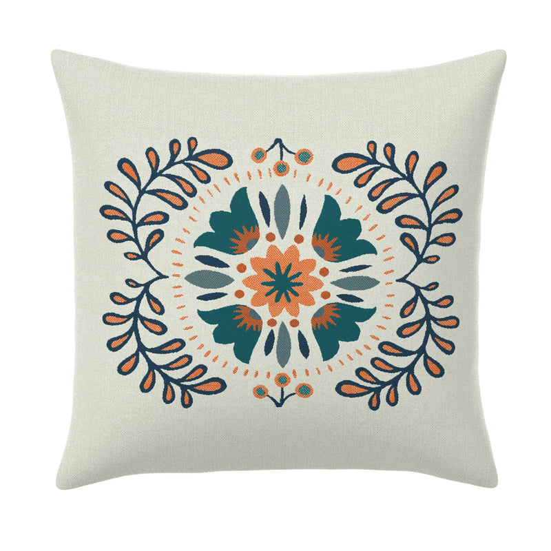 Otomia Medallion Resort Handmade Outdoor Pillow