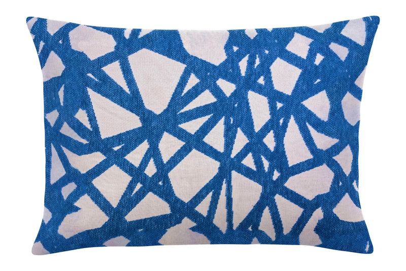 Pasha Blueberry Handmade Outdoor Pillow