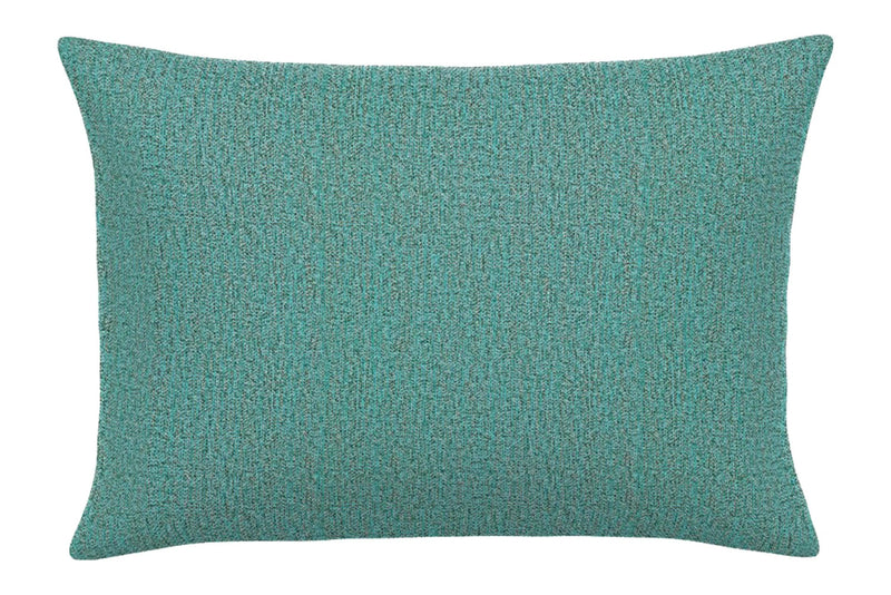 Crosshatch Lagoon Handmade Outdoor Pillow