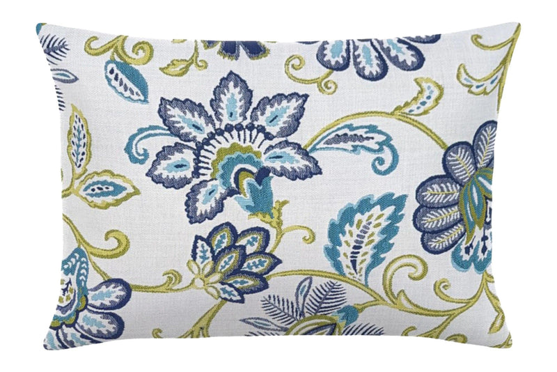 Whimsical Jacobbean Double Side Handmade Outdoor Pillow