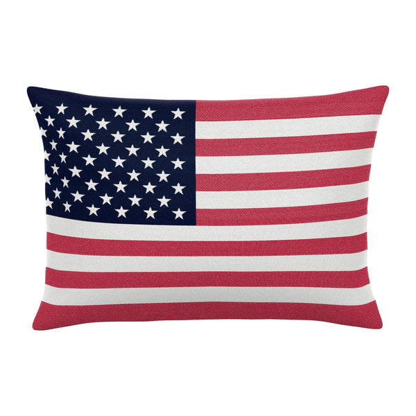 Old Glory Handmade Outdoor Pillow