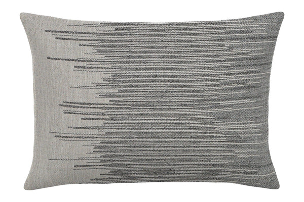 Expanse Gray Double Side Handmade Outdoor Pillow