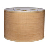 Drum Natural Raffia Stylish Shade