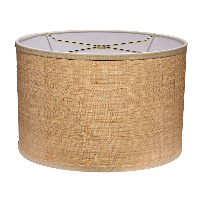 Drum Natural Raffia Stylish Shade