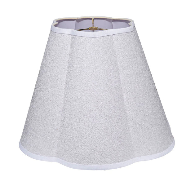 Scalloped Generous Styled Lamp Shade