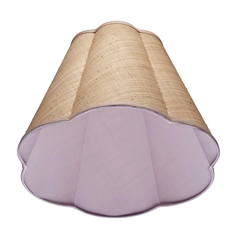 Scalloped Generous Styled Lamp Shade