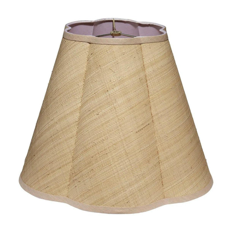 Scalloped Generous Styled Lamp Shade