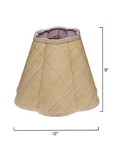 Scalloped Generous Styled Lamp Shade