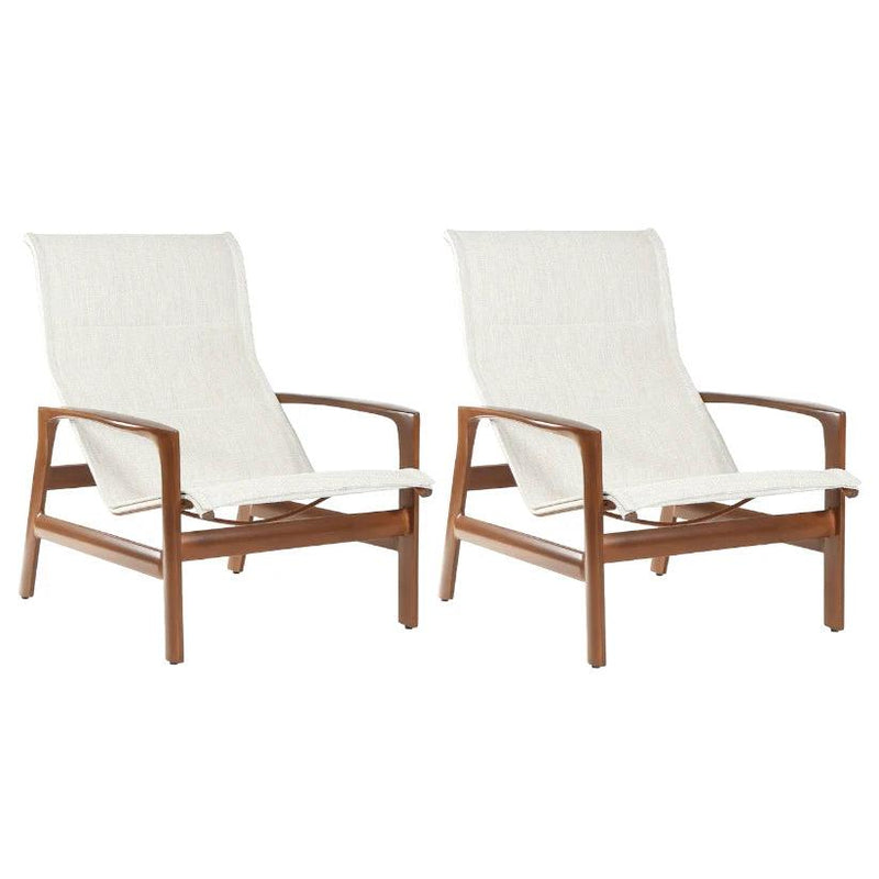 Castelle Berkeley Padded Sling Lounge Chair