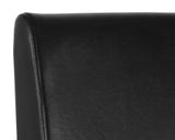 Dean Leather Upholstered Armless Dining Chair