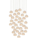 Virtu 36-Light Round Multi-Drop Pendant