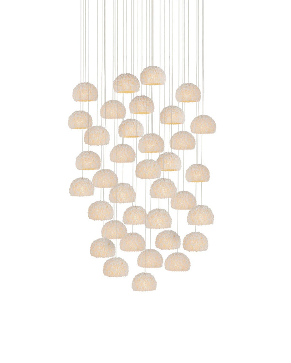 Virtu 36-Light Round Multi-Drop Pendant