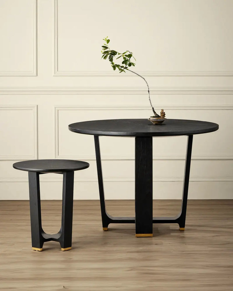 Blake Black Accent Table