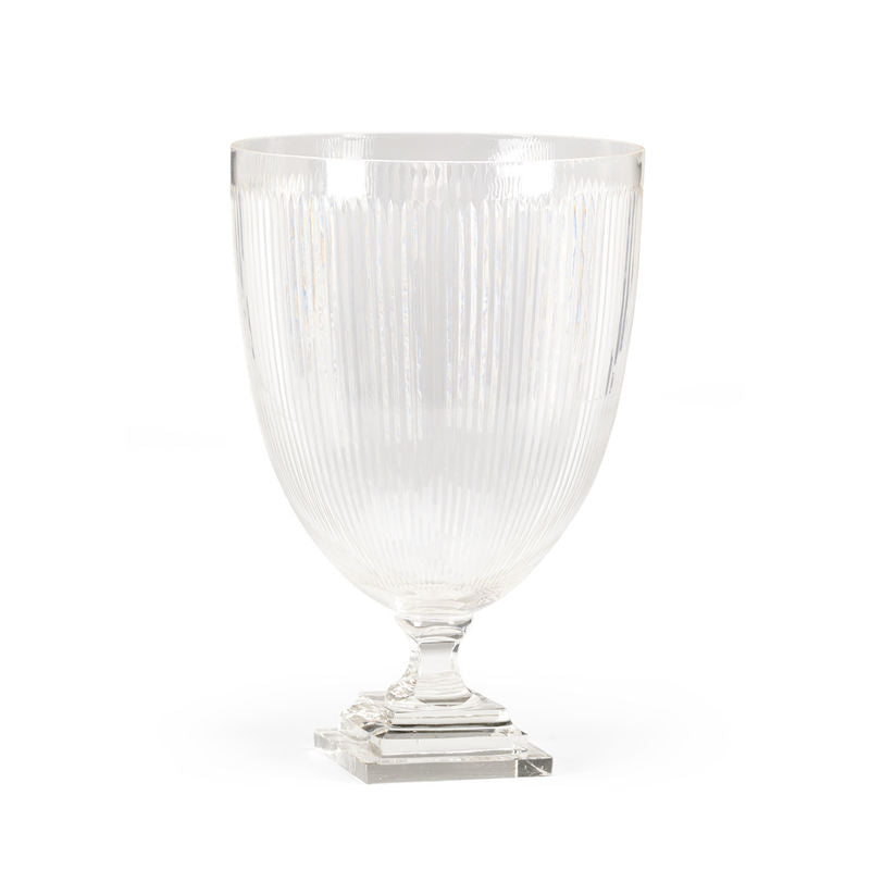 Hurricane Hand-Cut Crystal Candleholder