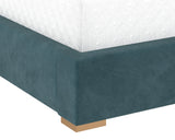 Alisha Fabric Upholstered King Bed