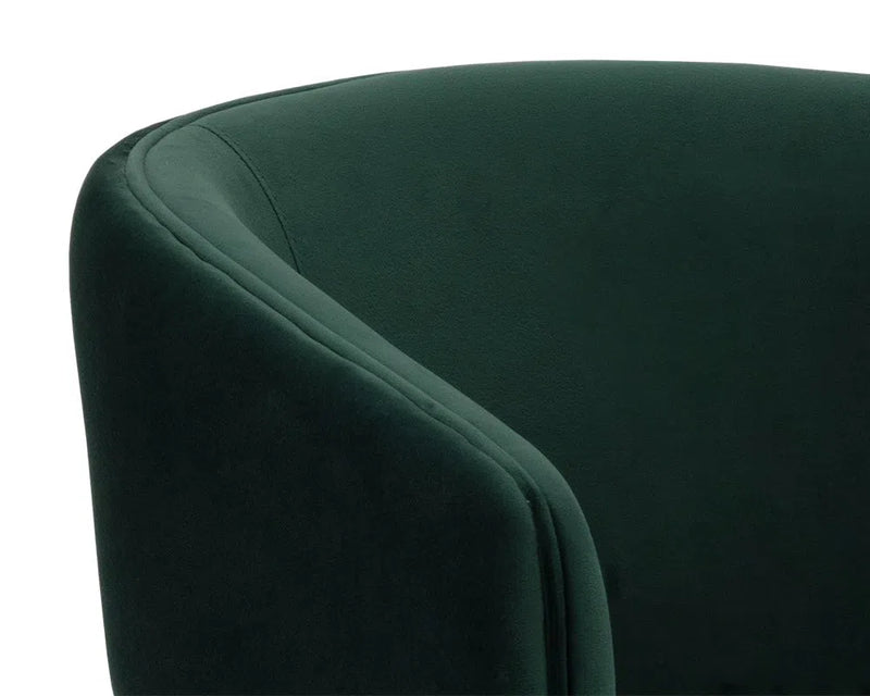 Claren Fabric Upholstered Office Armchair