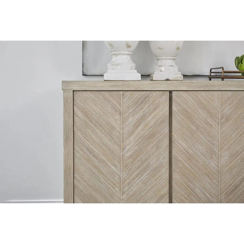 3 Door Credenza Modern Sideboard for Dining Room Buffet