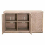 3 Door Credenza Modern Sideboard for Dining Room Buffet