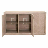 3 Door Credenza Modern Sideboard for Dining Room Buffet Sideboards LOOMLAN By Essentials For Living